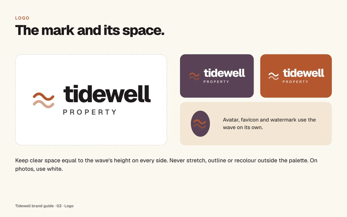 Logo and clear space