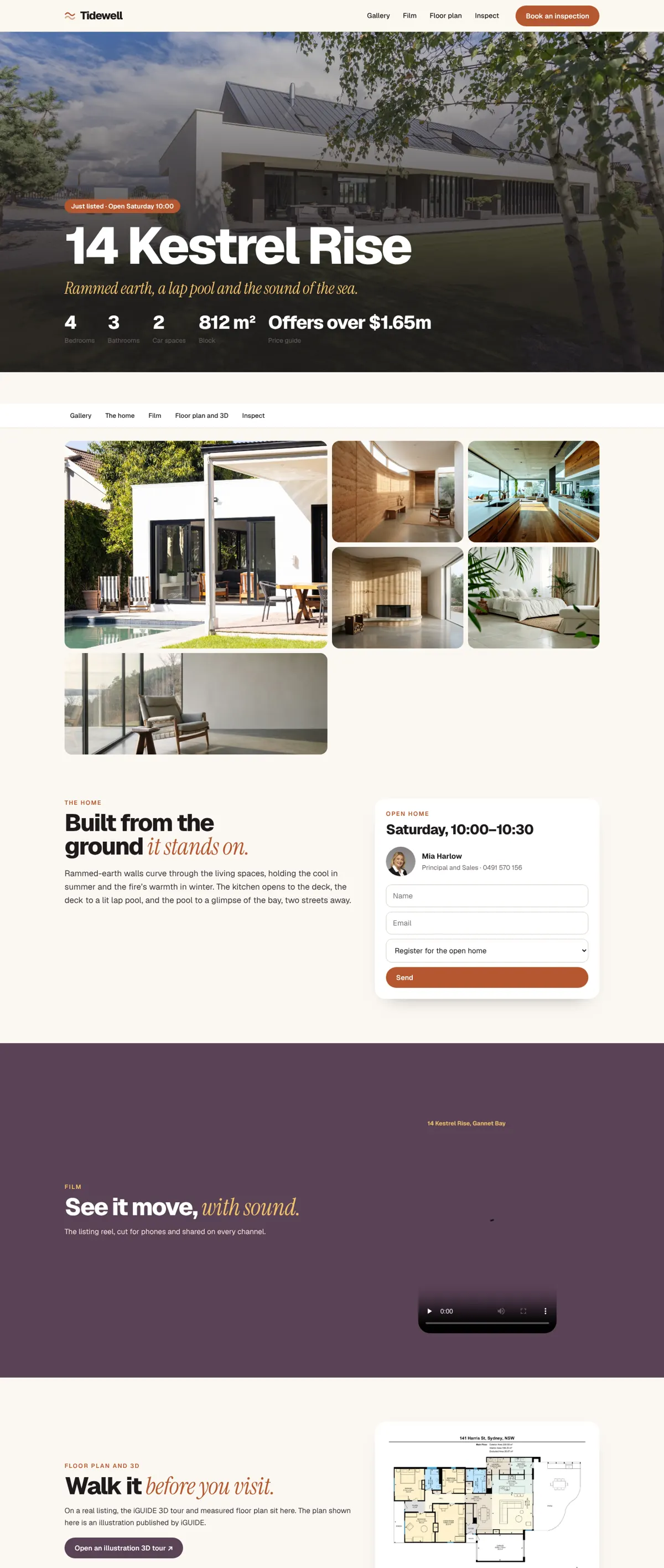 Single-property website